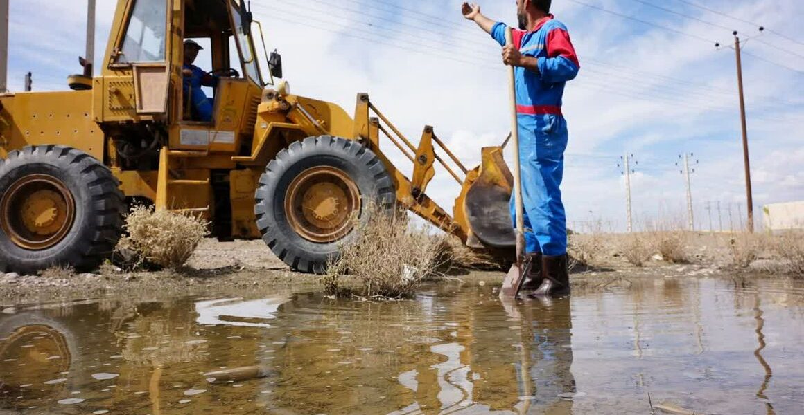 نبرد آب و آهن در سیل سیستان و بلوچستان