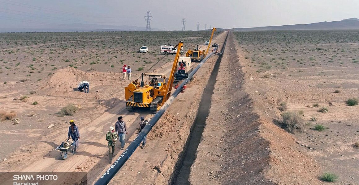 انجام تعمیرات خط لوله فشار قوی انتقال گاز در کویر لوت
